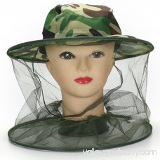 Girl12Queen Outdoor Camouflage Hat Mesh Cover Mosquito Insect Bug Net Face Camping Protector